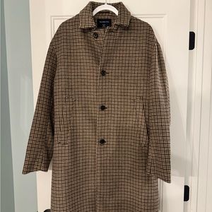Abercrombie & Fitch Wool Blend Coat